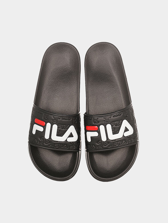 BOARDWALK slippers in black color - 4