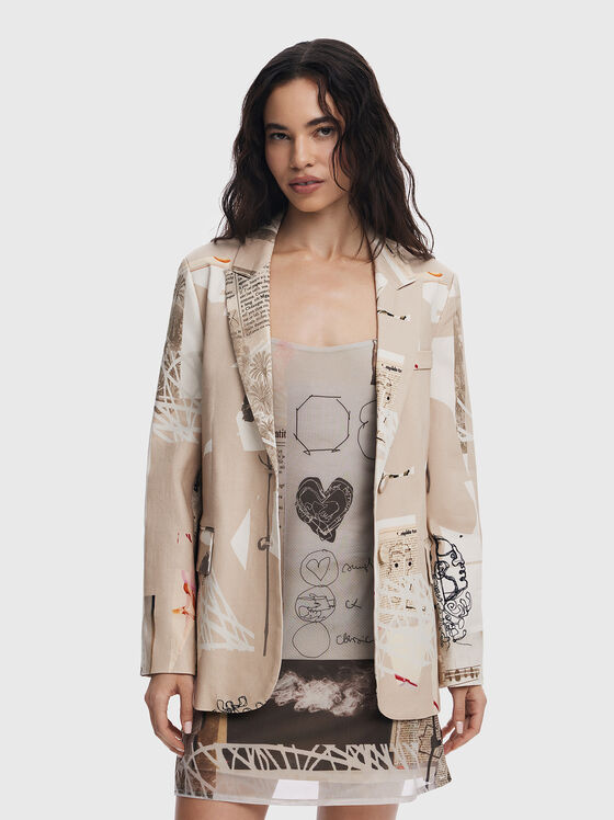 Sacou cu imprimeu MR. CHRISTIAN LACROIX - 1