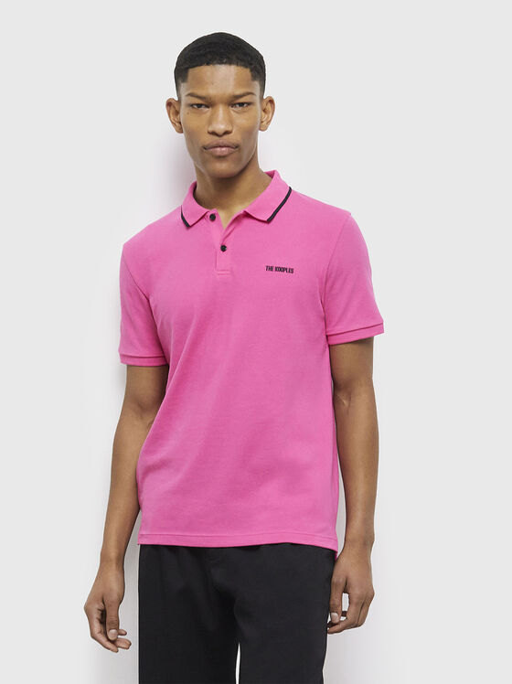 Polo-shirt in fuxia color - 1