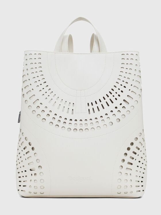 Backpack with perforated details - 1