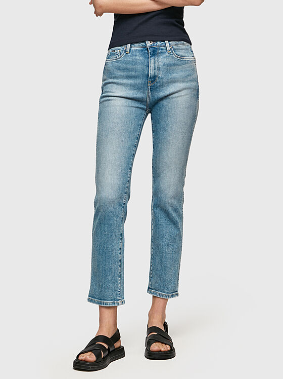 DION blue jeans with washed effect - 1