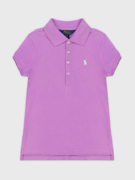 Tricou polo cu logo brodat  - 1