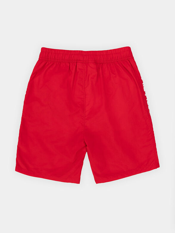 SARONNO swim truncks in red color - 2