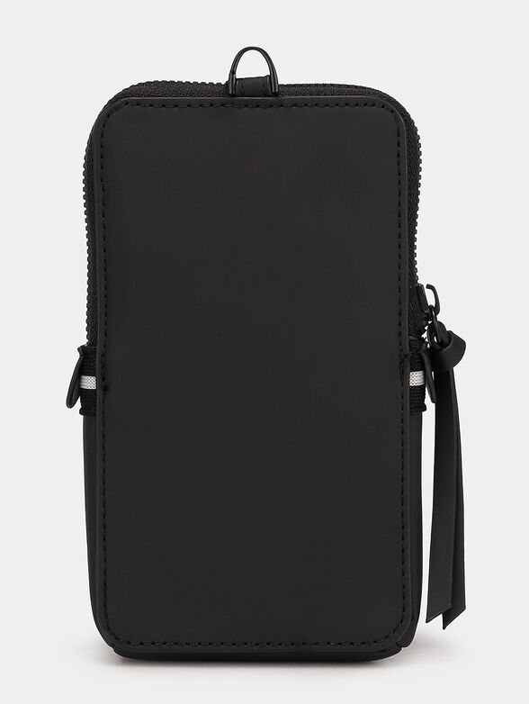 Black phone case with zipper - 4