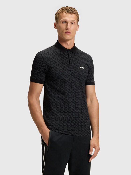 Tricou polo din bumbac PADDY cu logo - 1