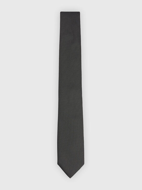 Tie of silk and jacquard - 1