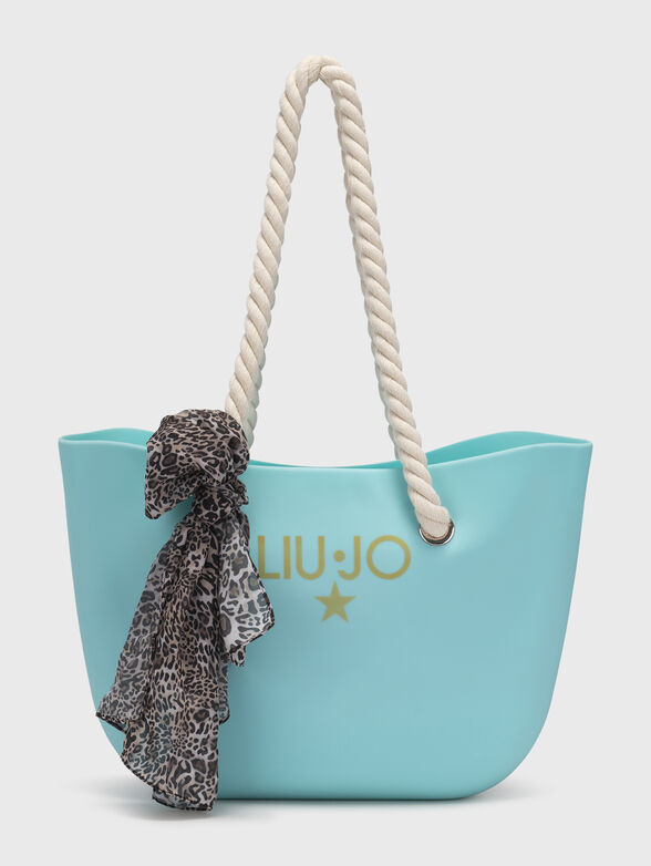 Black beach bag - 1