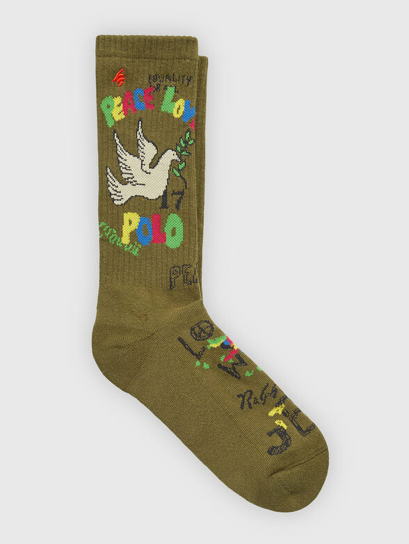 PEACE & LOVE socks - 2