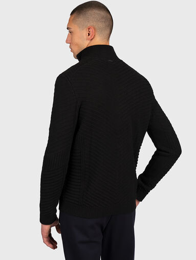 Knitted cardigan with zip - 3