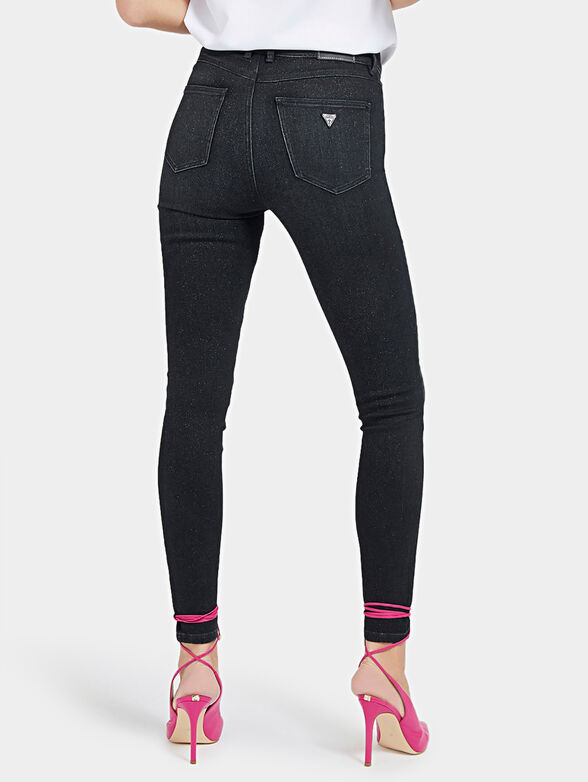 Skinny jeans with glitter - 3