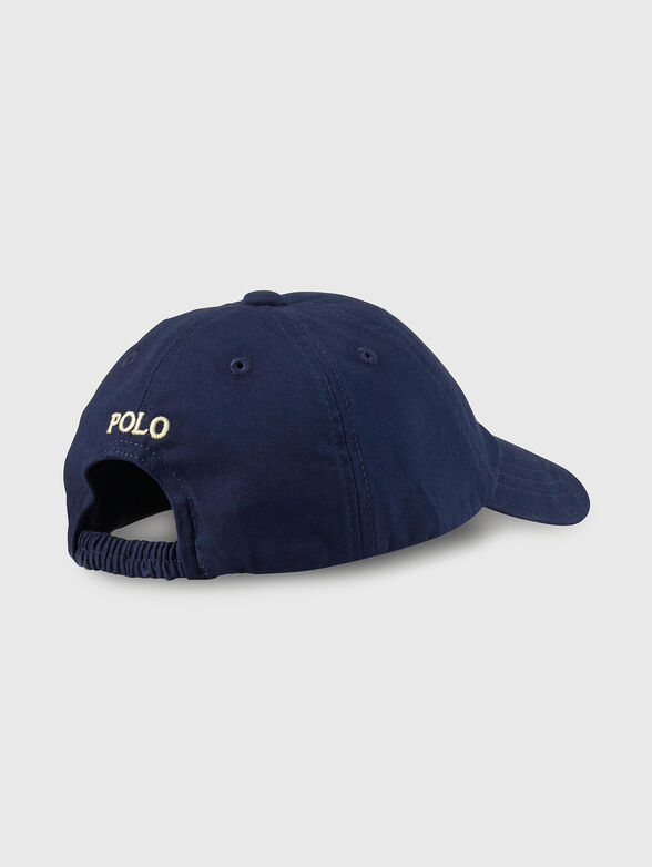 Blue hat with visor - 2