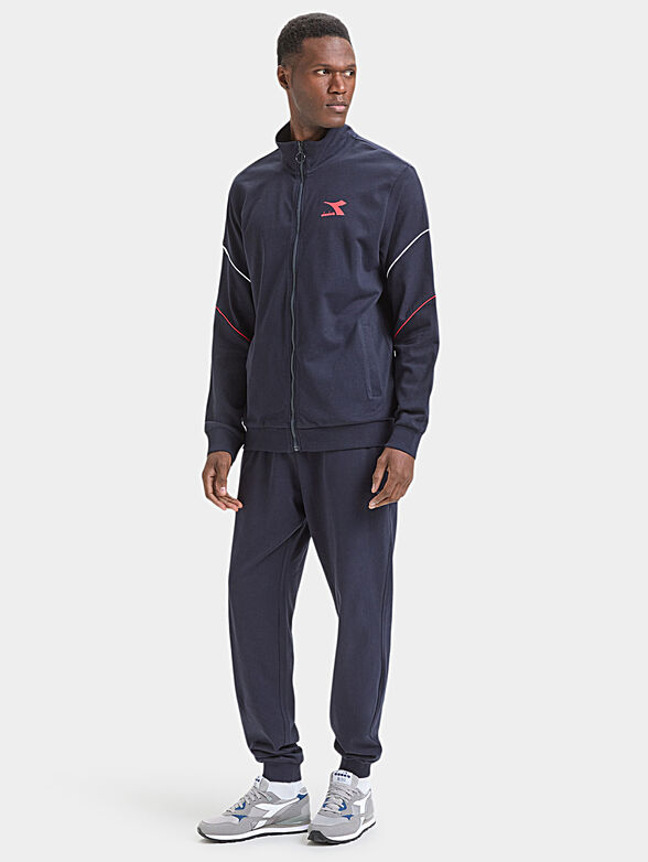 Tracksuit in blue and black CORE - 1