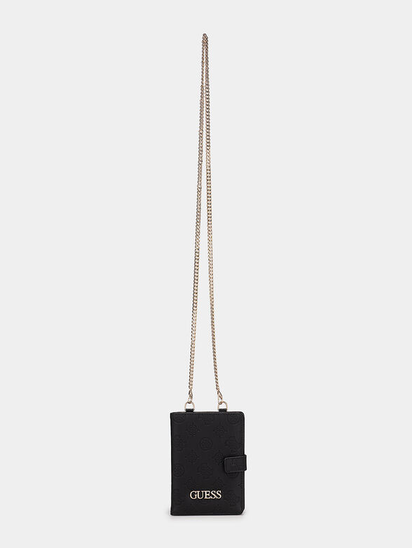 WILDER black passport case - 2