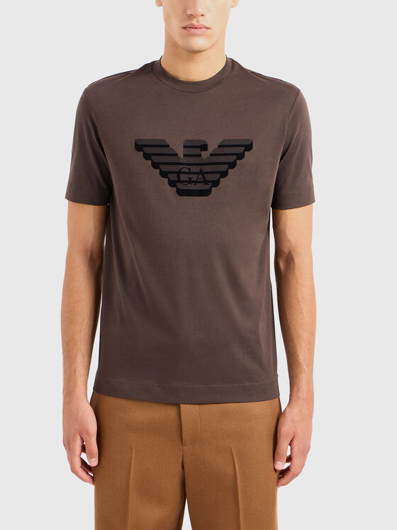 Tricou cu detaliu logo - 1