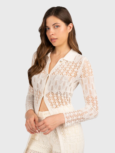 Full length knit cardigan - 3