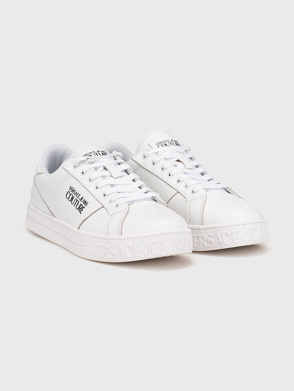 COURT 88 white sports shoes - 2