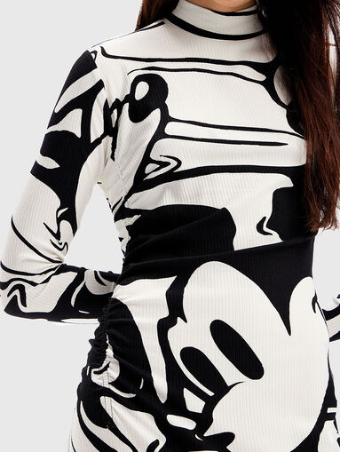 Mickey Mouse print dress - 3