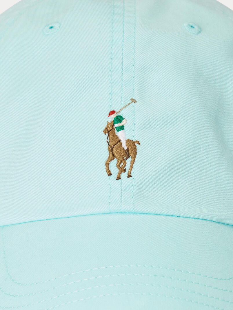 Hat with multicolour logo embroidery - 3