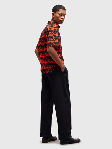 Shirt with accent print - 4