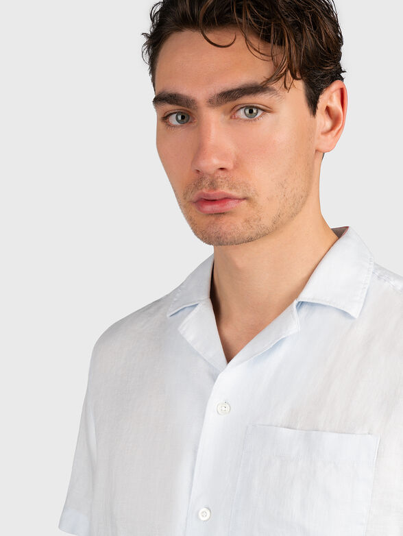 Linen shirt ELLINO - 4
