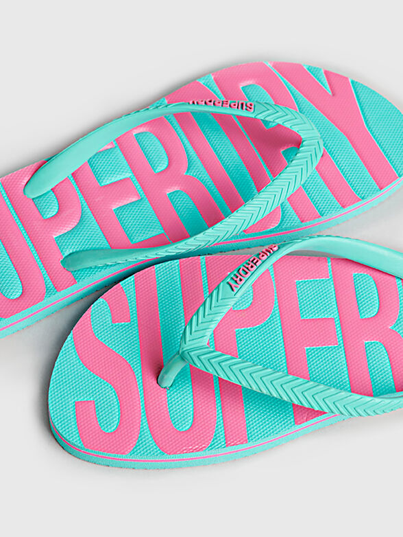 VINTAGE flip-flops with logo - 2