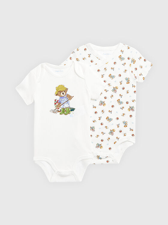 Set of two bodysuits with Polo Bear motifs - 1