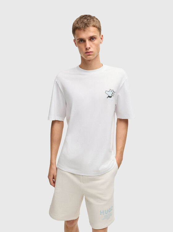 Tricou NAGULOP cu imprimeu accentuat pe spate  - 1