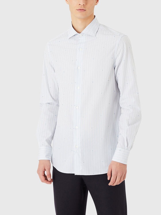 Long sleeved cotton shirt - 1