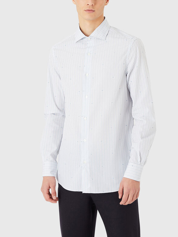 Long sleeved cotton shirt - 1
