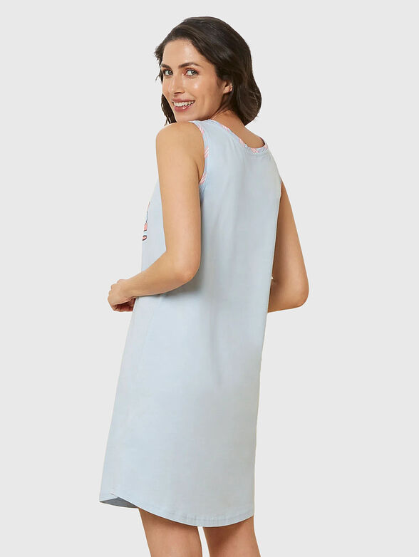 MERMAIDS nightgown in pale blue - 2