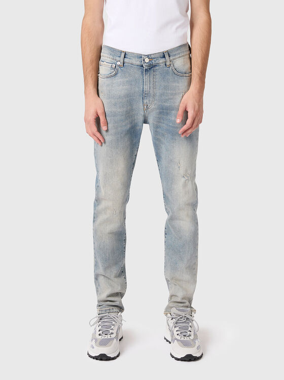 Slim jeans with washed effect - 1