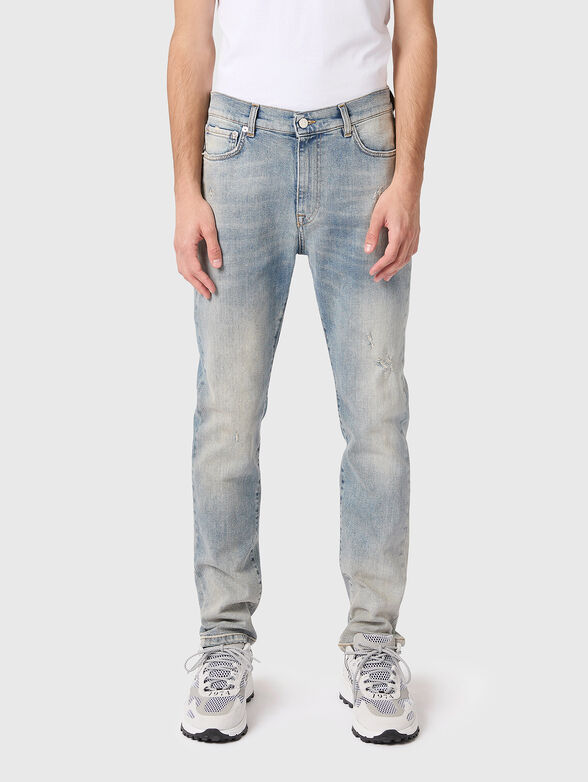 Slim jeans with washed effect - 1
