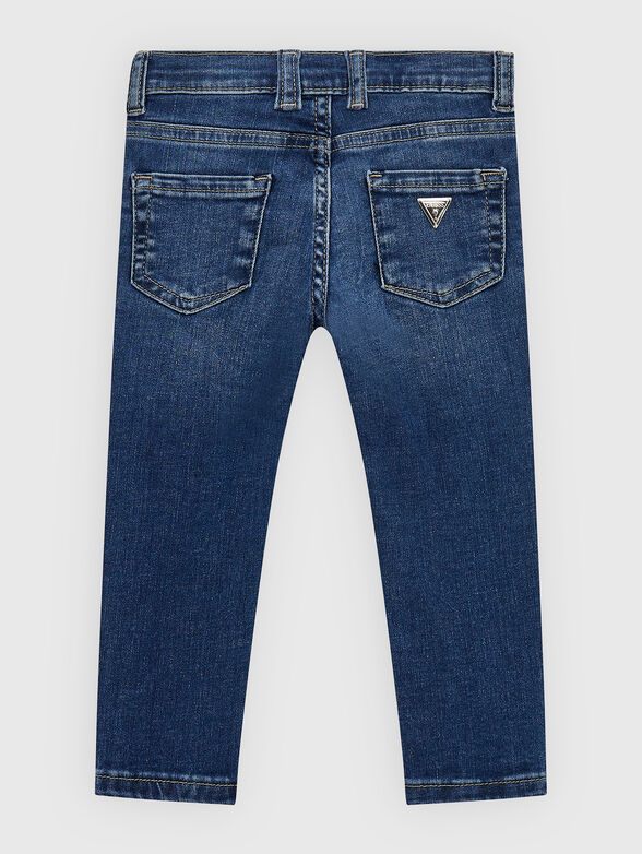 Jeans with patches and sequins - 2
