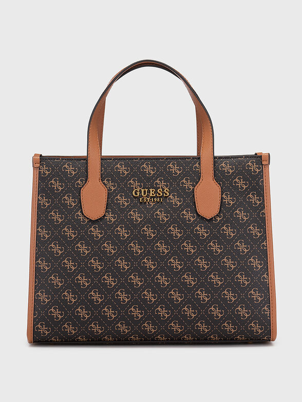 SILVANA tote bag with logo print - 1