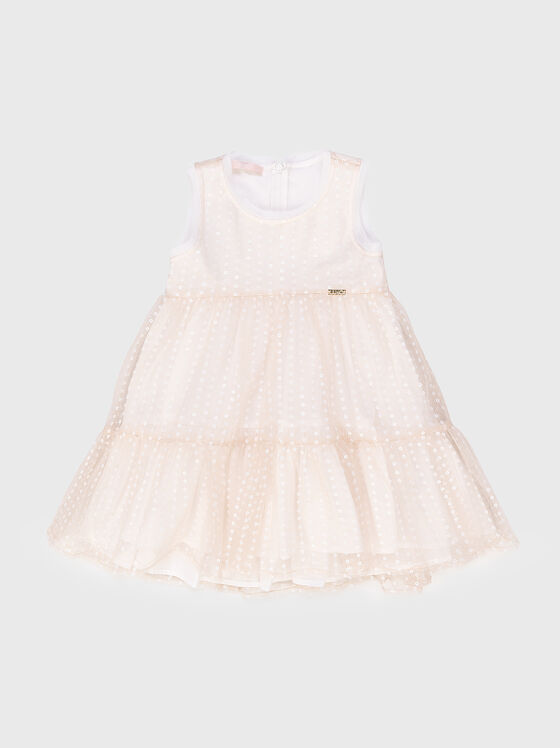 Dresses with ruffle with logo accent - 1
