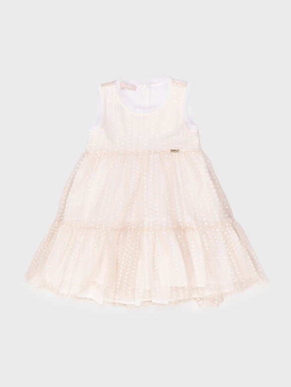 Dresses with ruffle with logo accent - 1