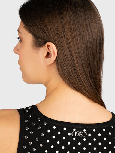 Top with accent eyelets - 5