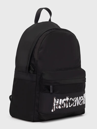 Backpack with contrasting logo accent - 5