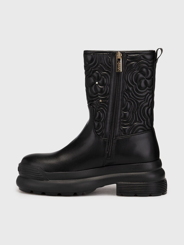 AMY 03 black ankle boots with zipper - 4