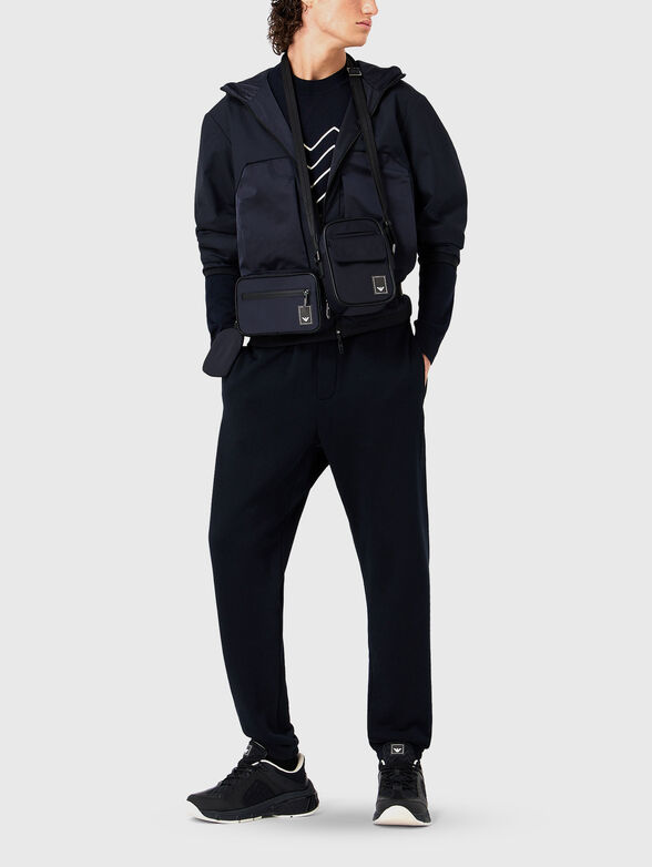 Double faced jacket with logo detail - 2