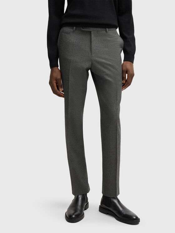 Pantaloni H-GENIUS-DTL-243 gri - 1