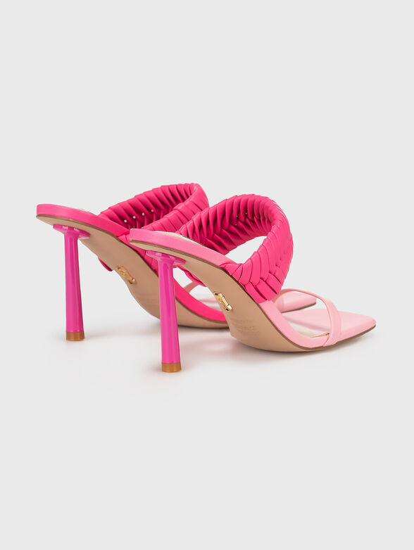 ENAMOR black heeled slippers - 3