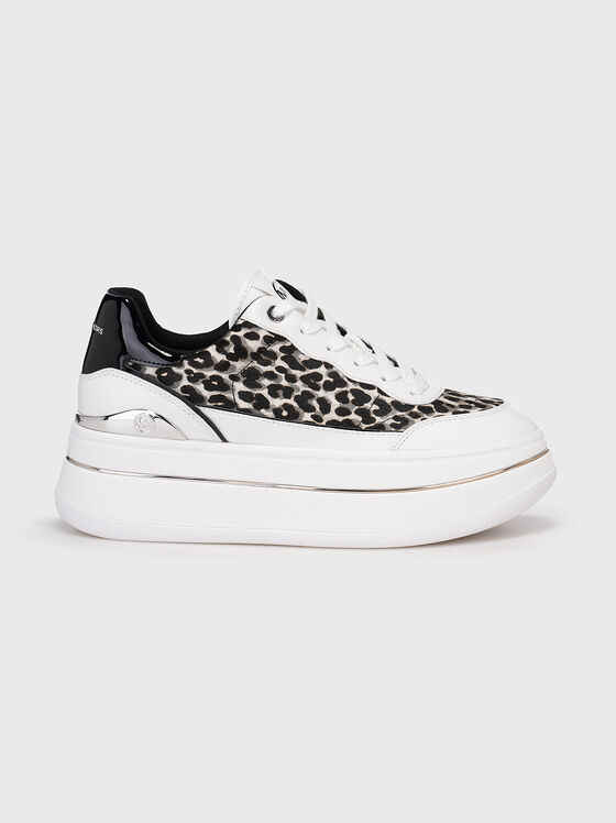Adidași HAYES cu imprimeu animal - 1