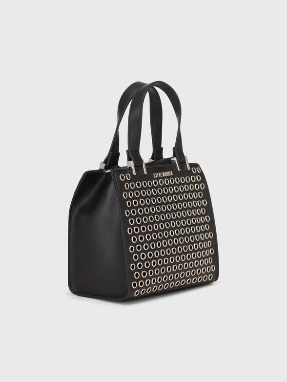 Black bag with epaulettes and carrying case - 5