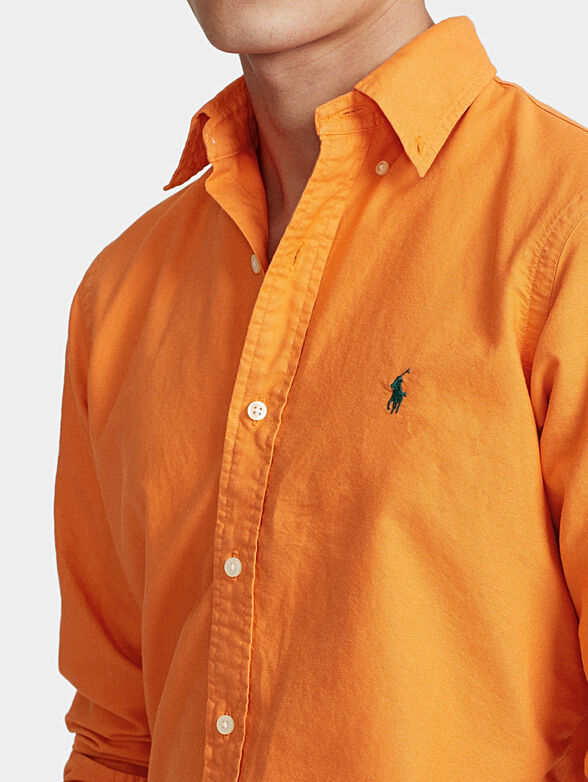 Cotton Oxford shirt - 3