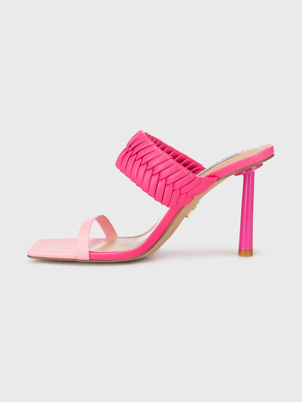 ENAMOR black heeled slippers - 4