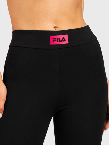 BAYONNE black sports leggings - 4