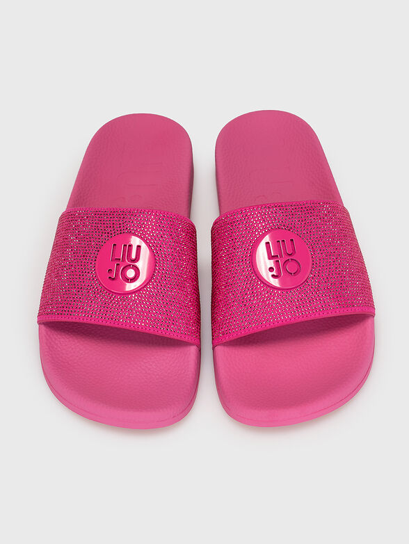 KOS 08 black beach slippers - 6
