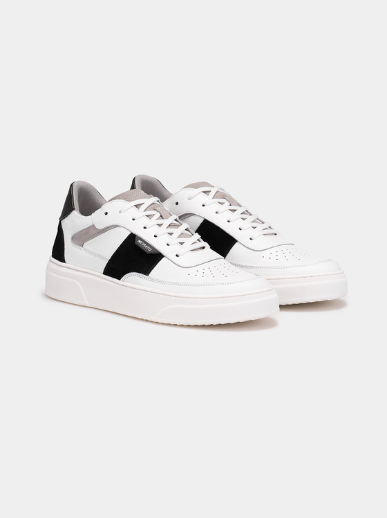 Pantofi sport alb-negri - 2