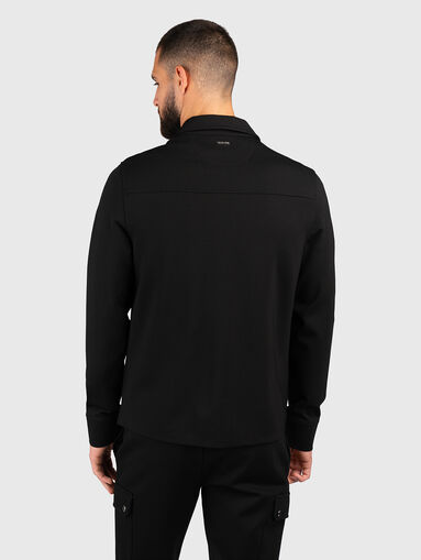 PONTE zip up black jacket  - 3